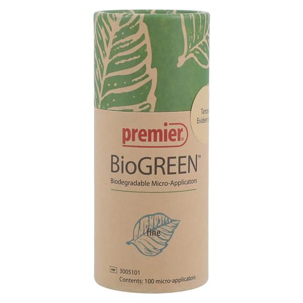 Premier Dental 3005101 BioGreen Micro-Applicators Biodegradable Fine 100/Pk Premier Dental 3005101 BioGreen Micro-Applicators Biodegradable Fine 100/Pk
